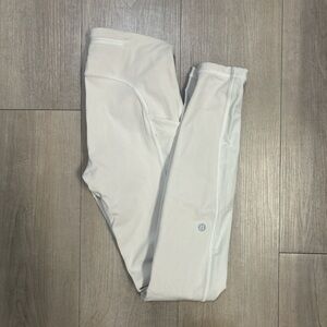 White Athletic Leggings